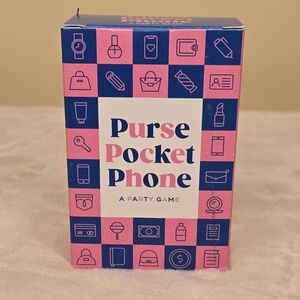 Purse Pocket Phone Party Card Game Scavenger Hunt